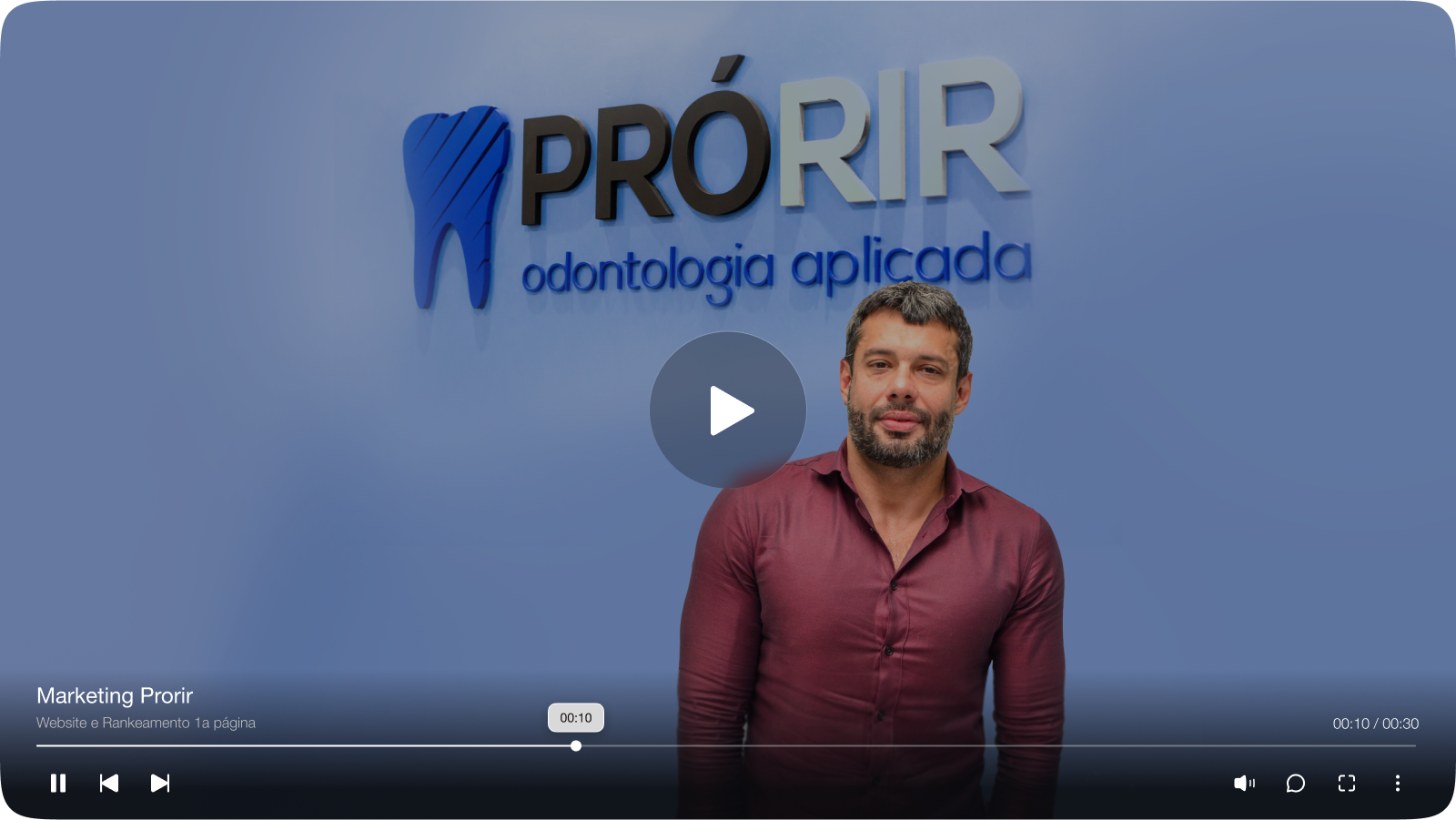 Landing Page Prorir